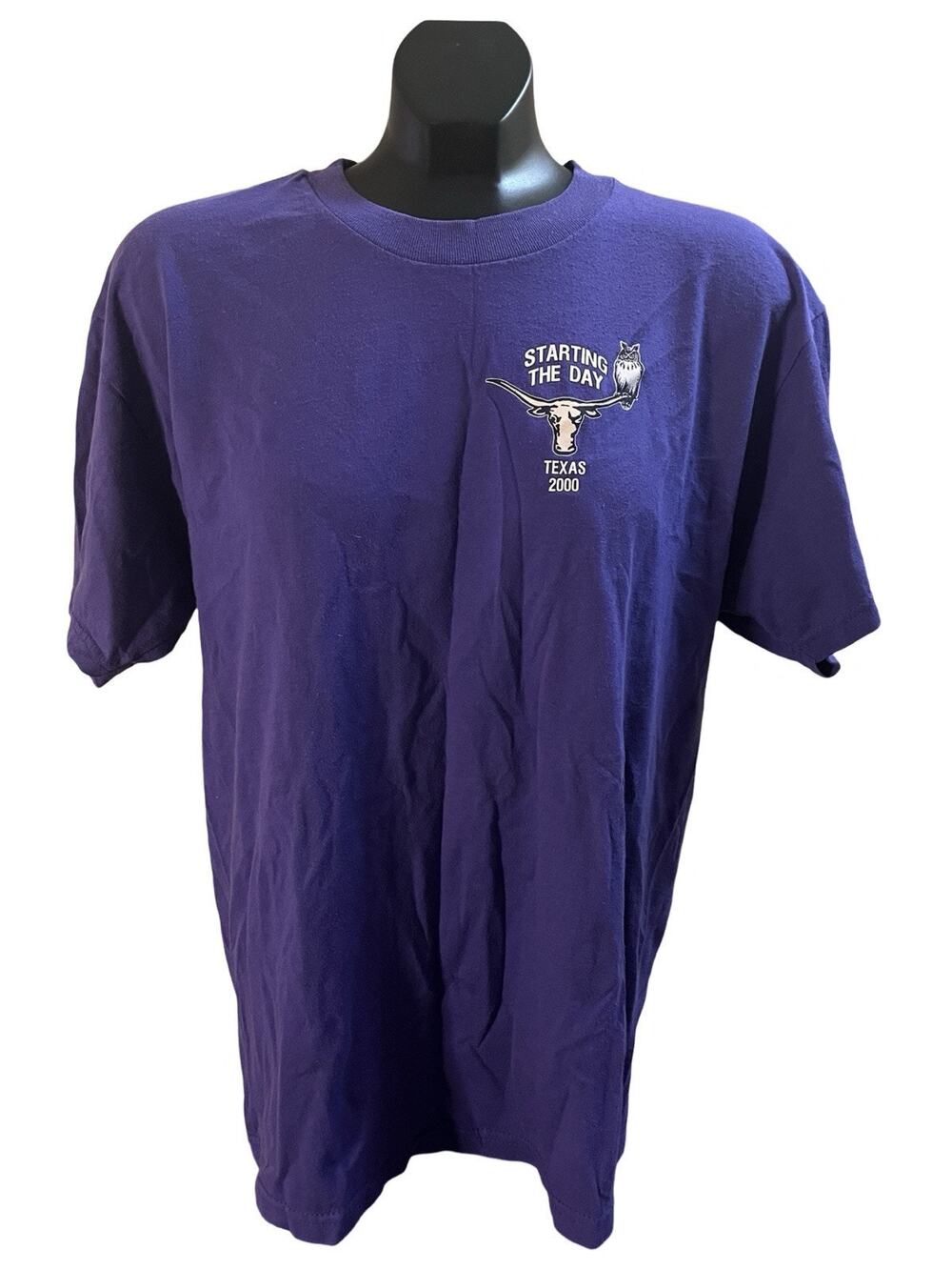 Vintage I Dig Graveyard Texas 2000 T-Shirt - Size L